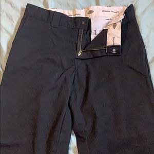 Men Black Dickies Work Pants